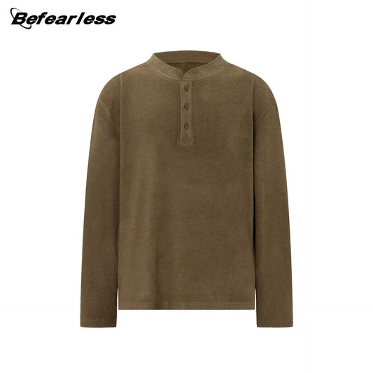 Henley Long Sleeve T-Shirt WN26271