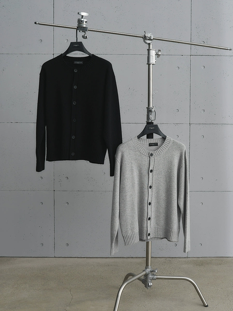 Button Design Knit Cardigan WN17656