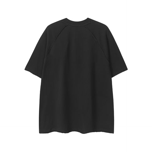 Illustration Print Short Sleeve T-Shirt WN25444