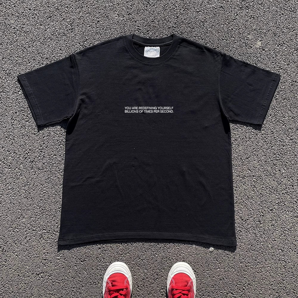 Graphic Design Oversize Short Sleeve T-Shirt WN16719