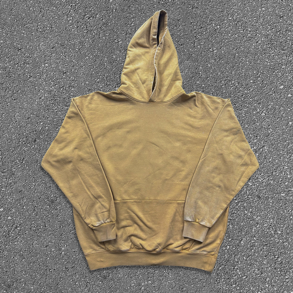 Wax Dye Washed Heavyweight Oversize Pullover Hoodie WN15801