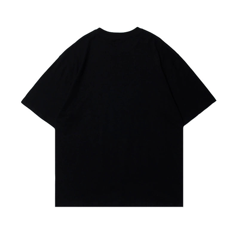 Oversize Graphic Print Short Sleeve T-Shirt WN16646