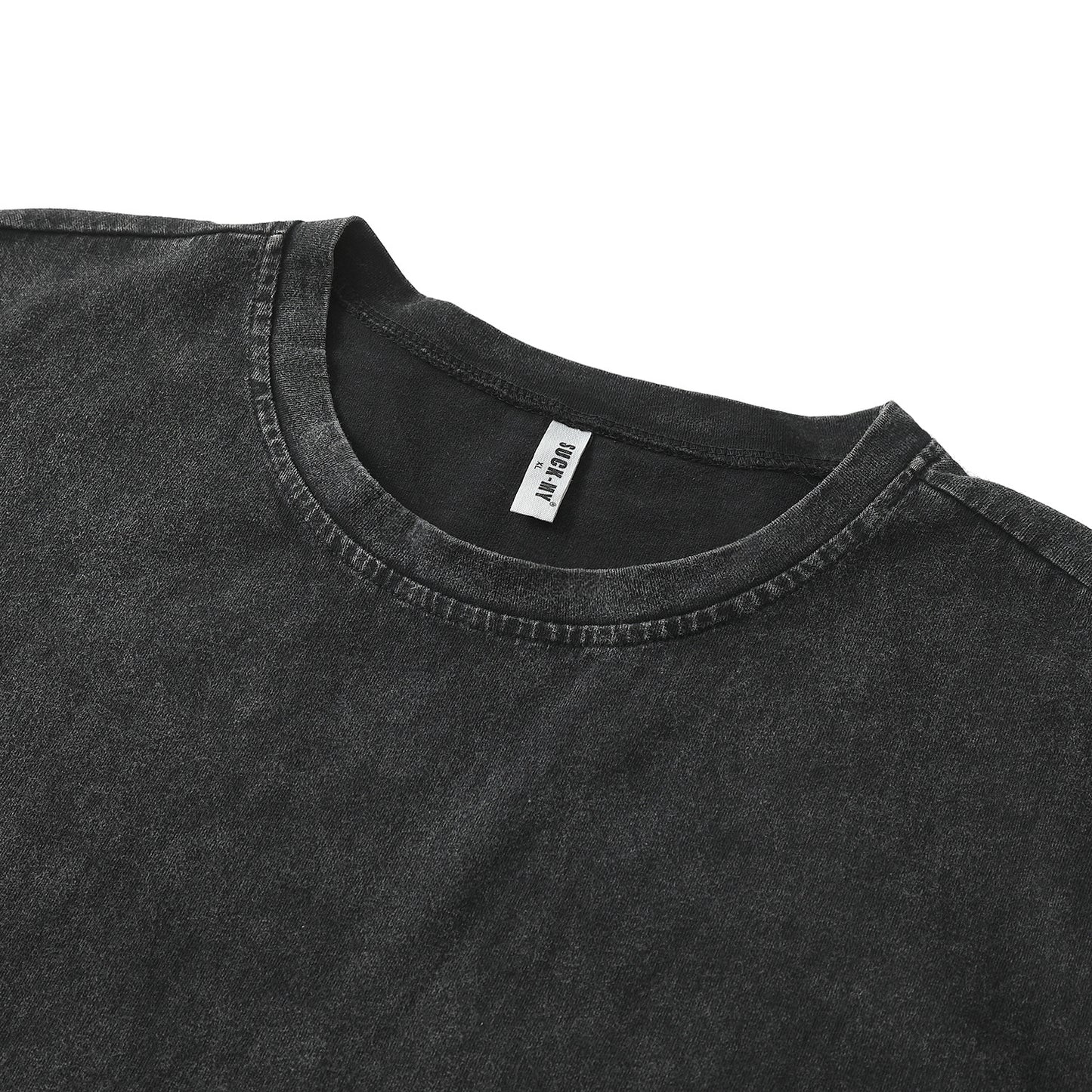 Oversize Washed Graphic Design Tank Top WN16525