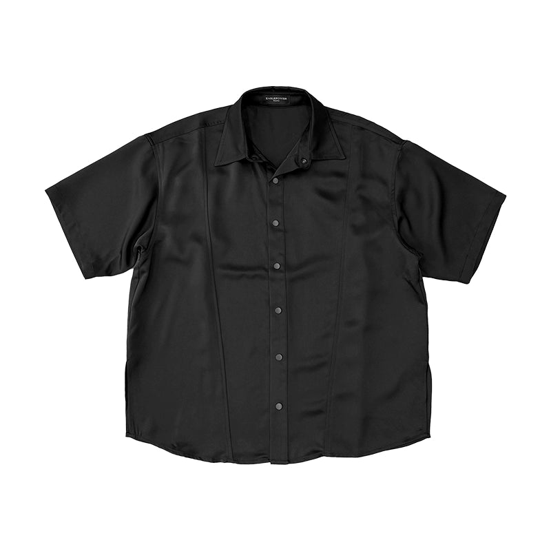 Split Seam Three-Dimensional Cut Short Sleeve Shirt WN17688