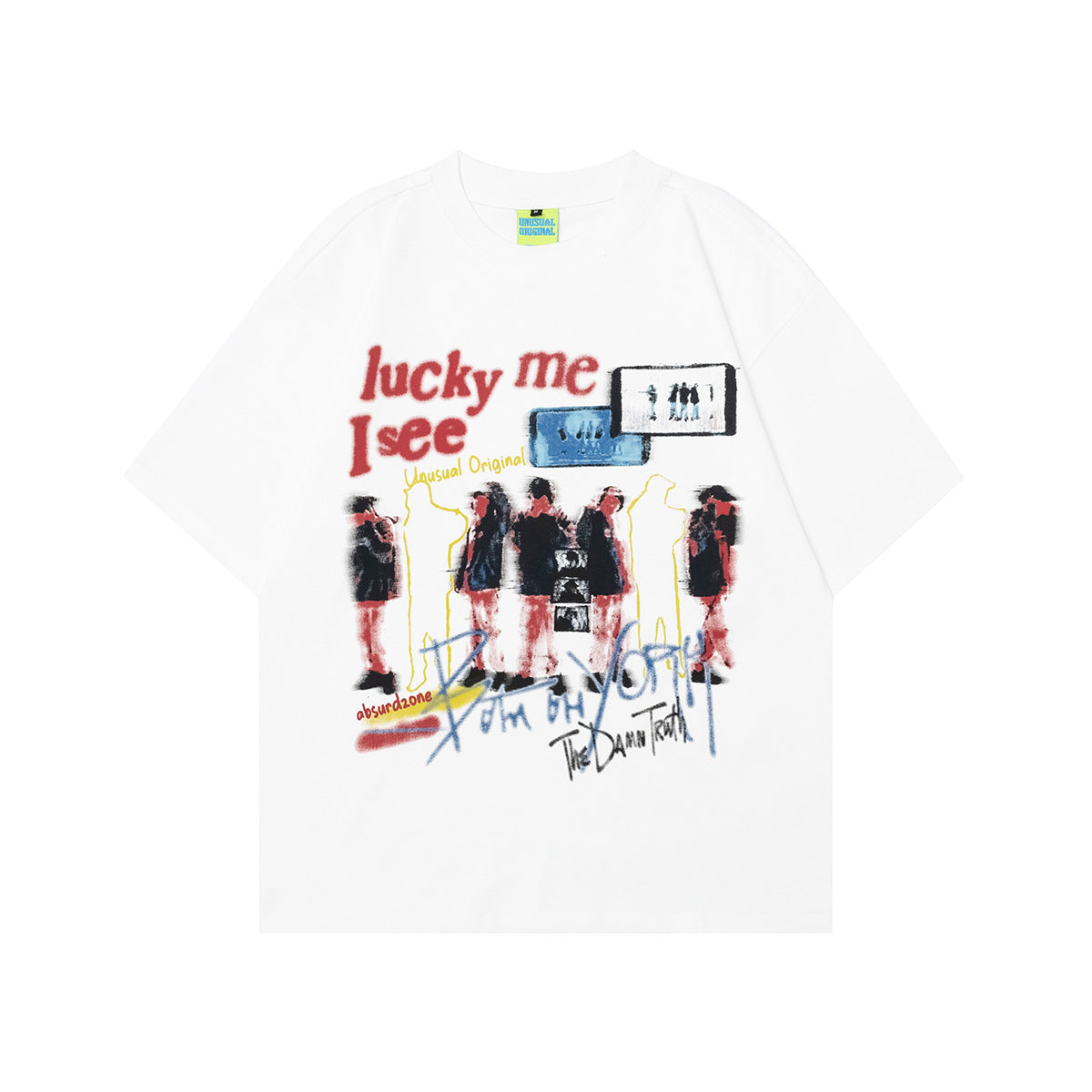 Graphic Print Short Sleeve T-Shirt WN25943
