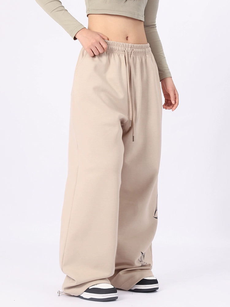 Draped Wide Leg Sweatpants WN17192
