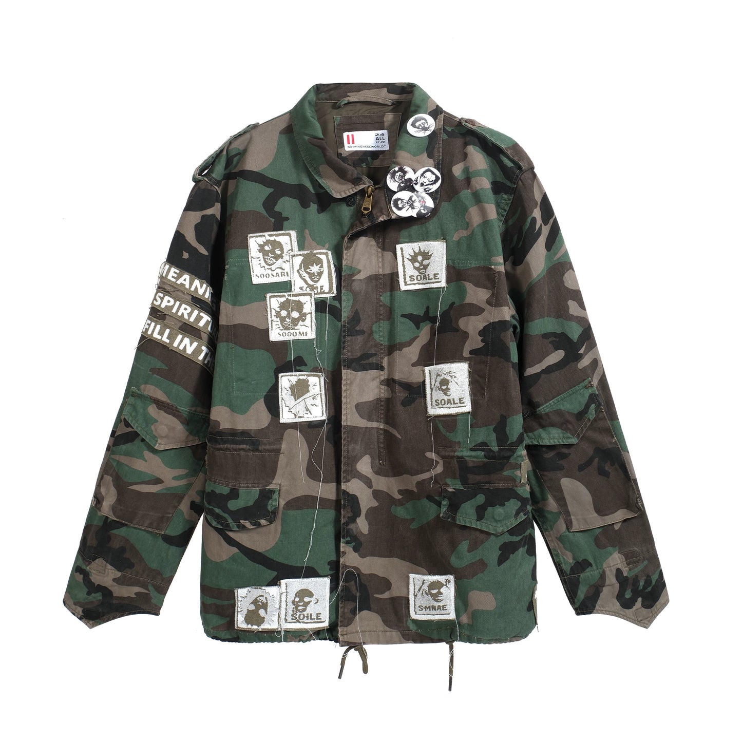 Horror Fantasy Concept Sword-Cuff Jacket WN13708