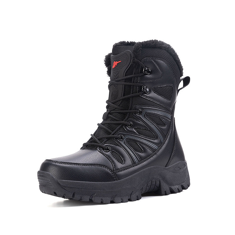 Cold-Resistant Thick Sole Non-Slip Insulated Hiking Boots WN23429