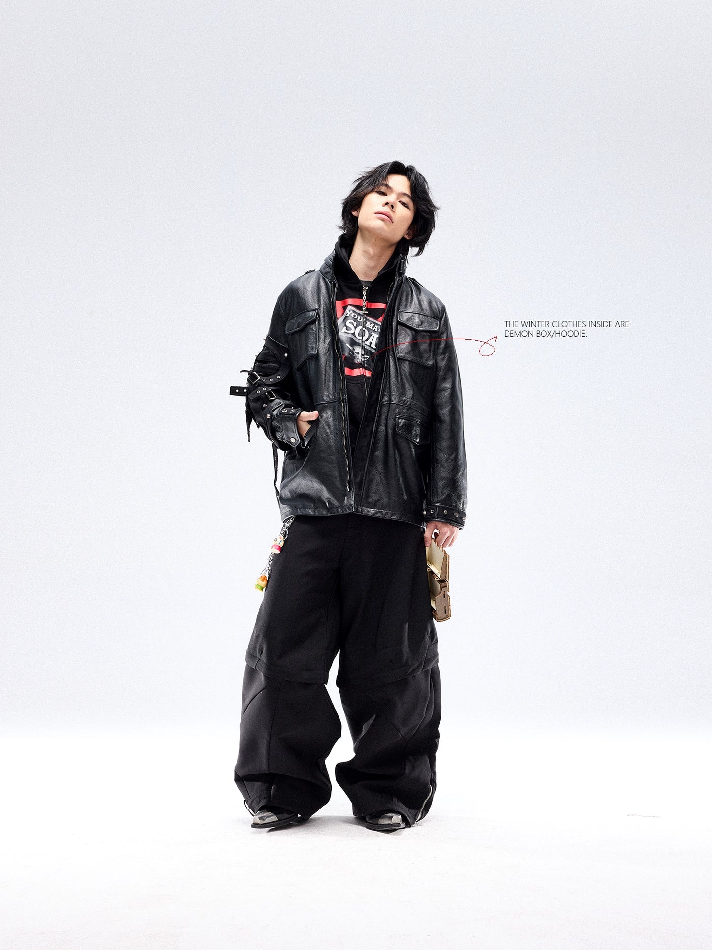 Graffiti Design Zipper Hoodie WN13744