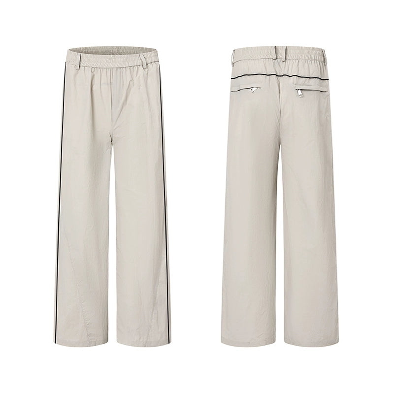 Functional Design Shoulder-Pad Sporty Jacket & Pants Setup WN20339