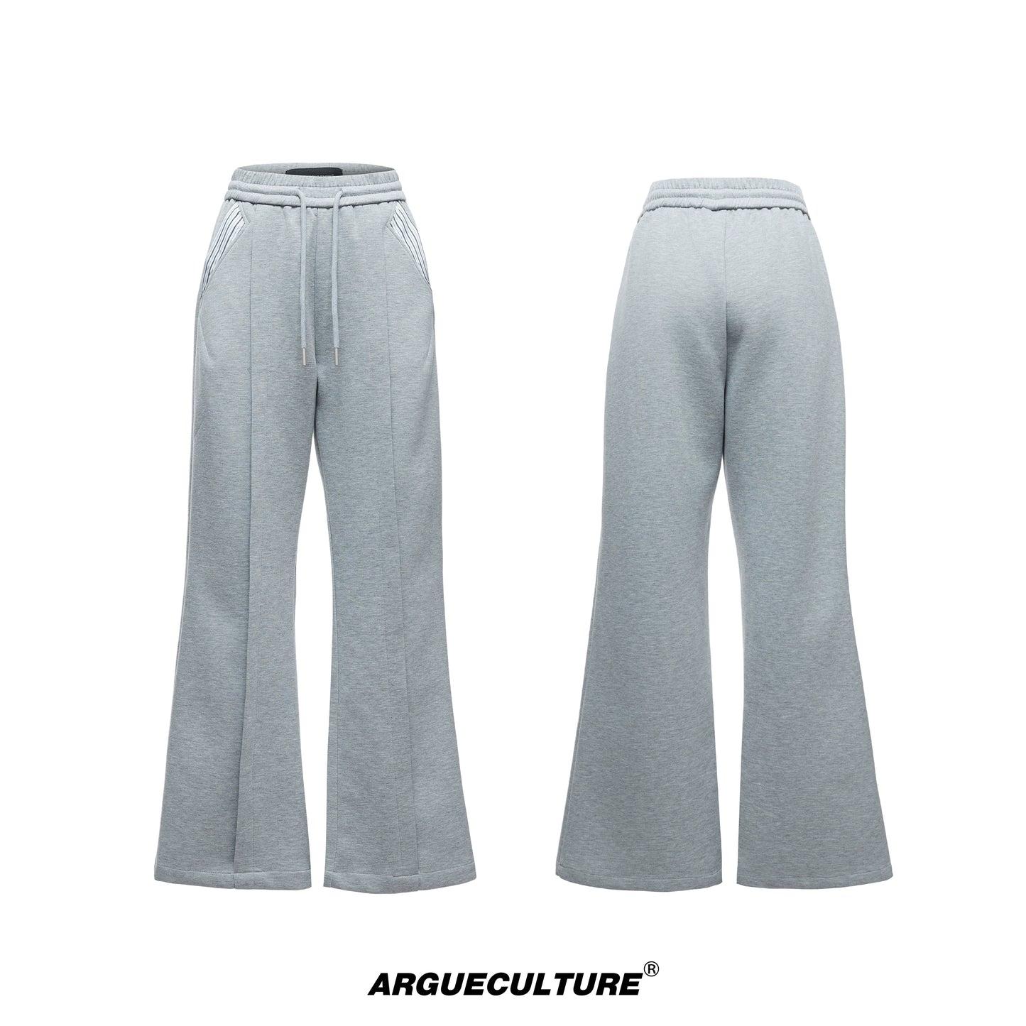 Stripe Fake Layered Jacket & Pants WN20533