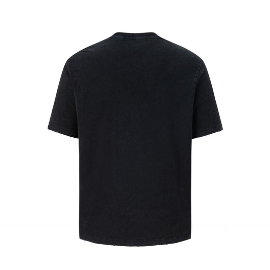 Paint Portrait Print Short Sleeve T-Shirt WN26026
