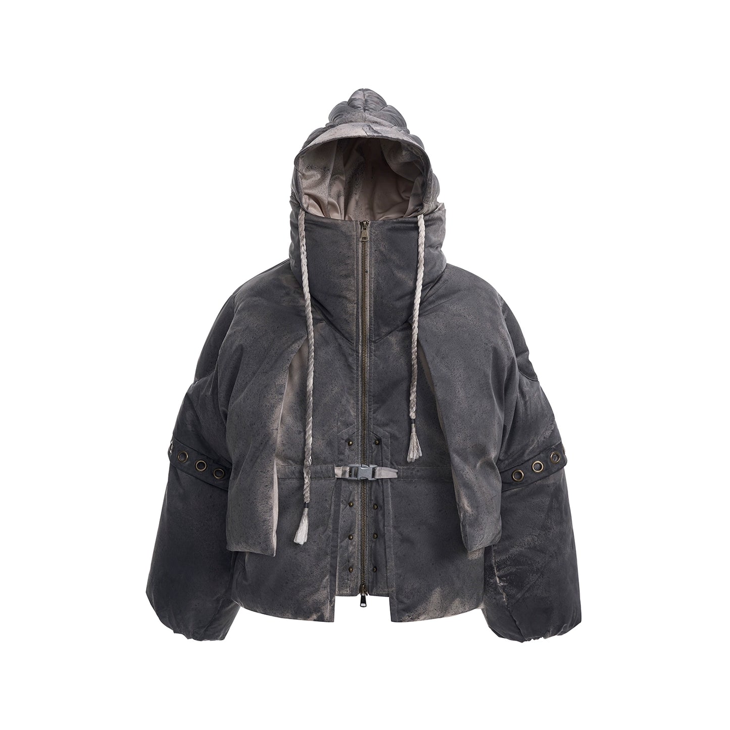 Heavyweight Hooded White Duck Down Jacket WN12130