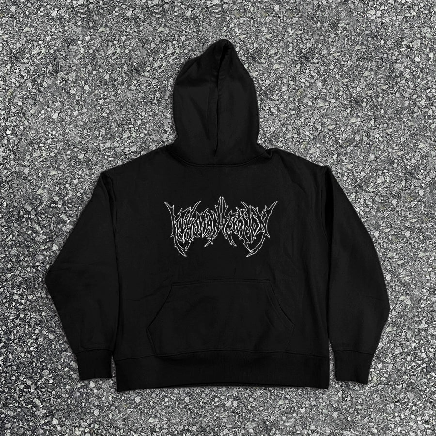 Script Design Pullover Hoodie WN16231
