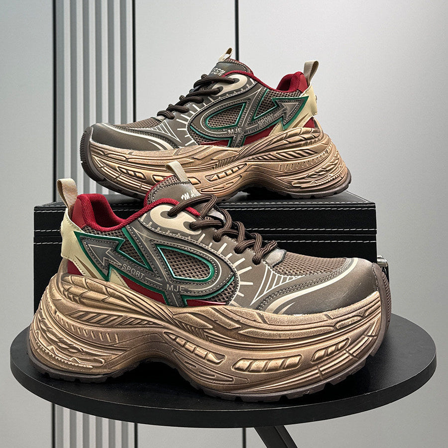 Mesh Thick Sole Sporty Sneakers WN24729