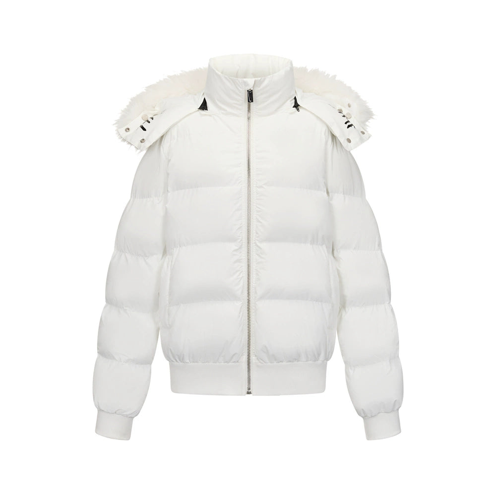 Warm Detachable Fur Collar Puffer Jacket WN21003