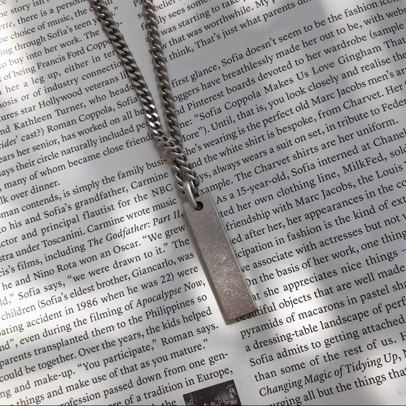 Rectangle Pendant WN6674