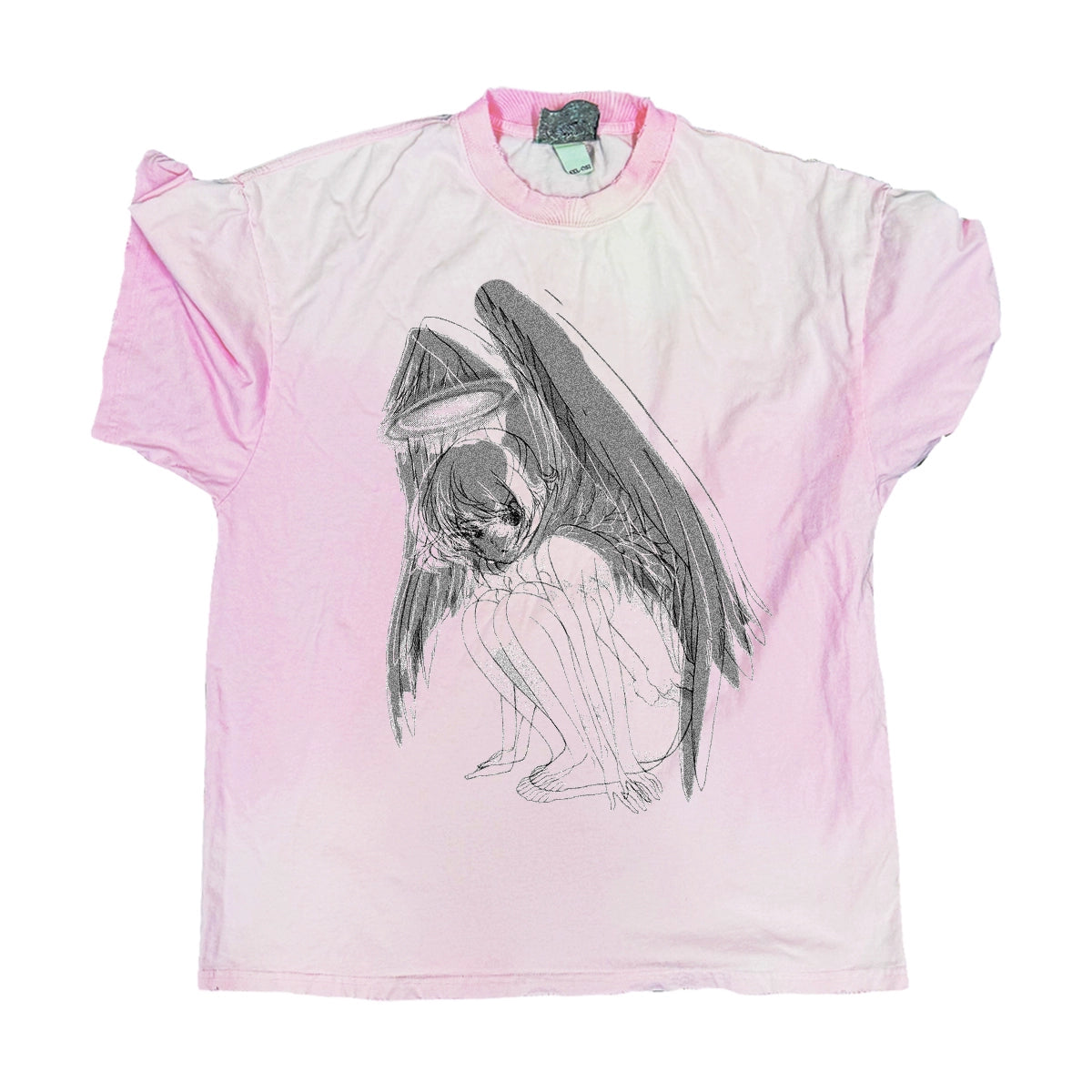 Illustration Art Design Oversize Short Sleeve T-Shirt WN16886