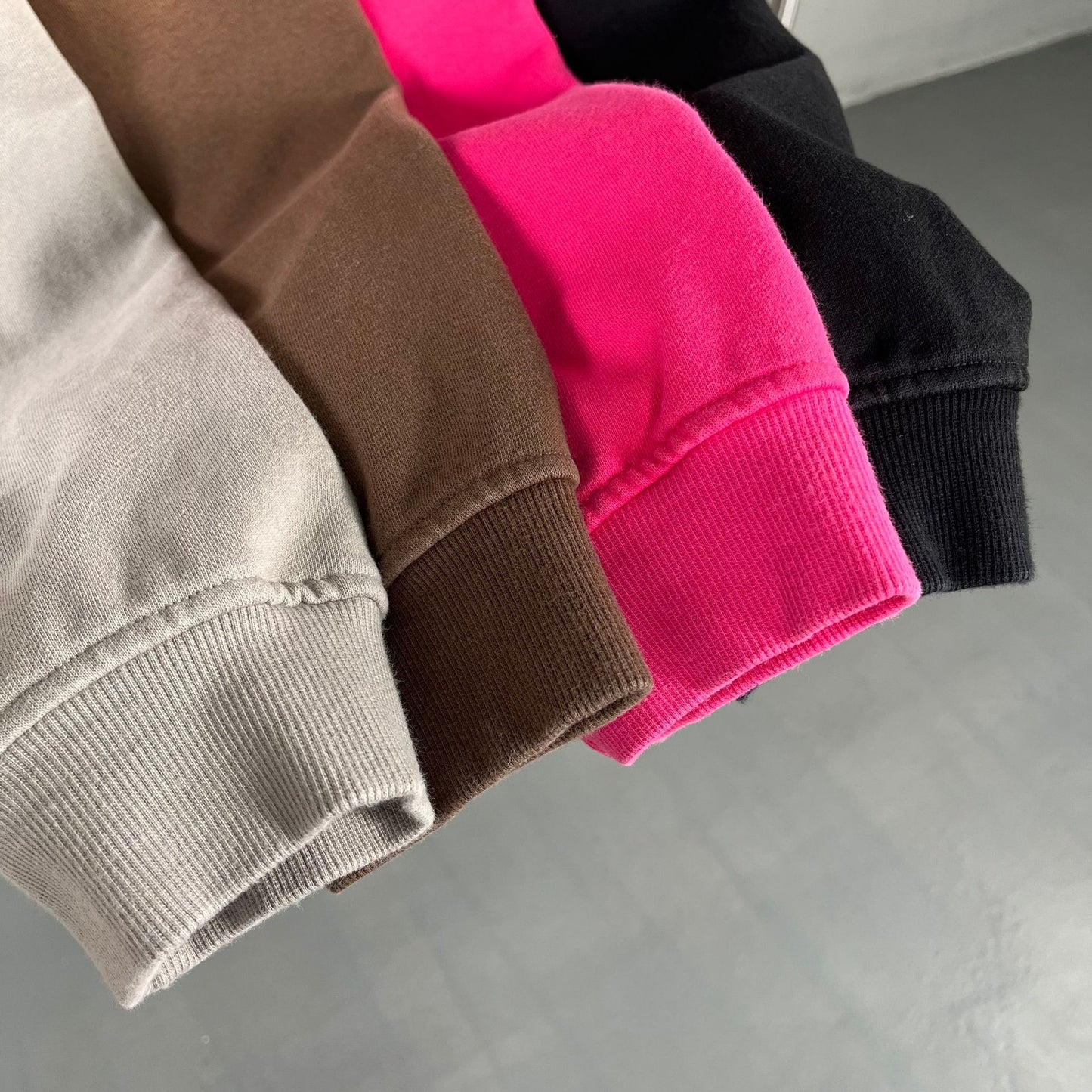 Washed Spray Dyeing Zipper Hoodie WN7809