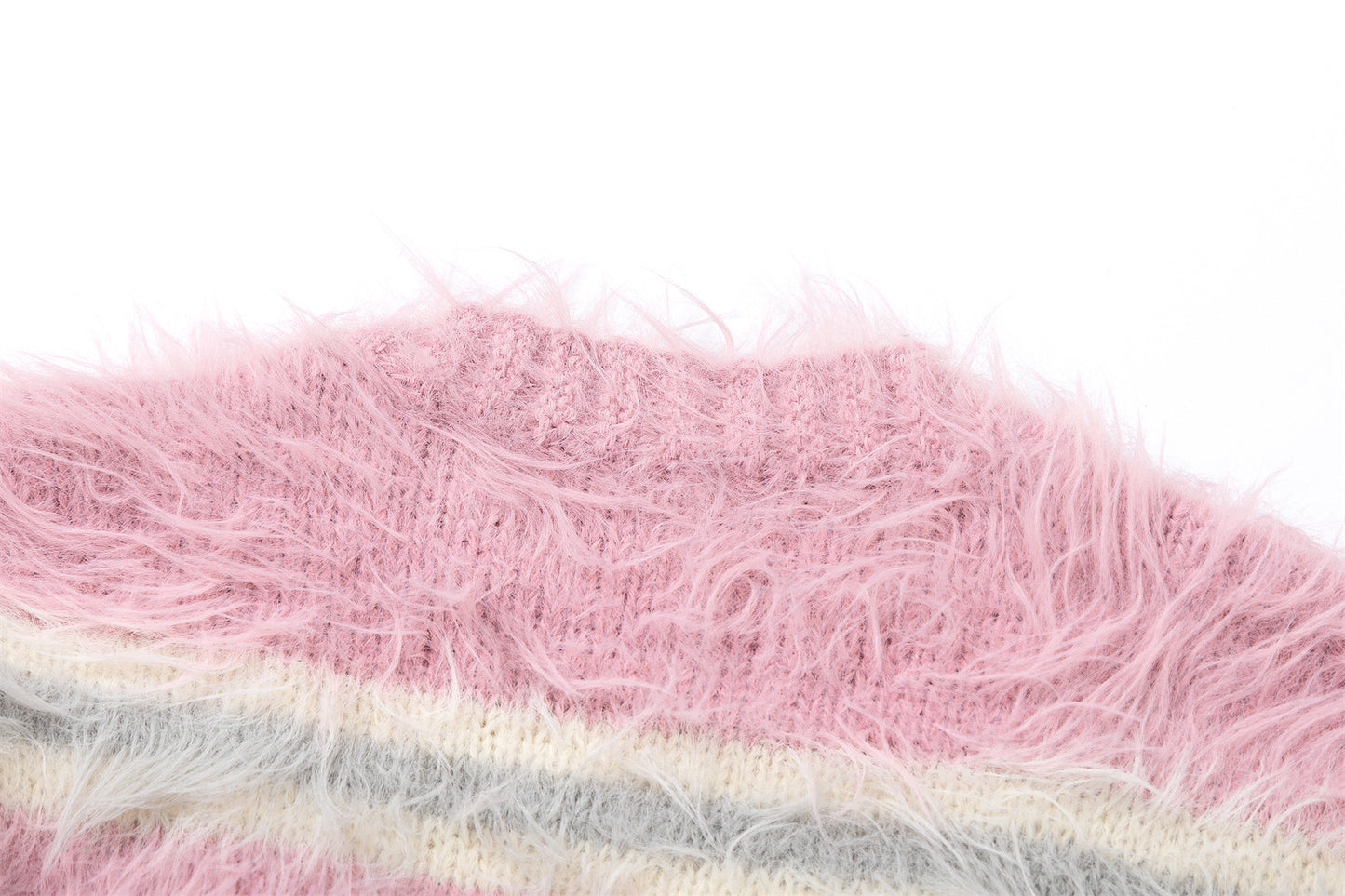 Stripe Heart Embroidery Collegiate Knit Cardigan WN11522