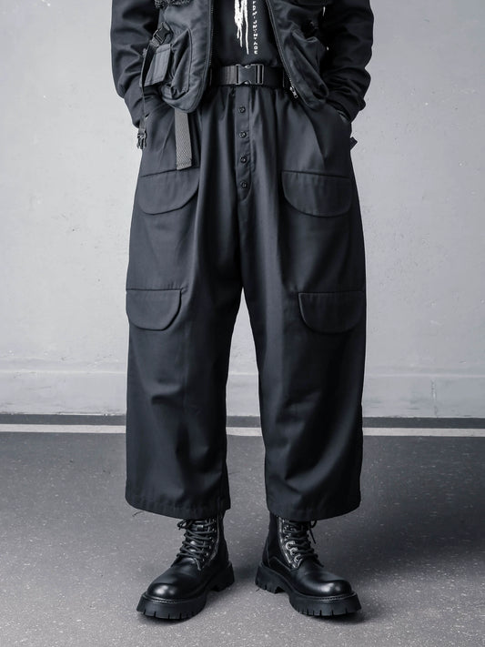 Harem Cropped Wide Leg Pants WN22480