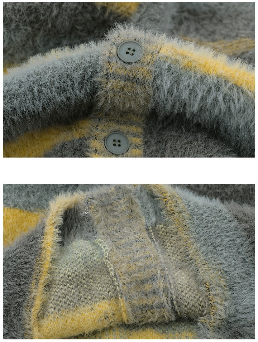 Oversize Knit Cardigan WN3053