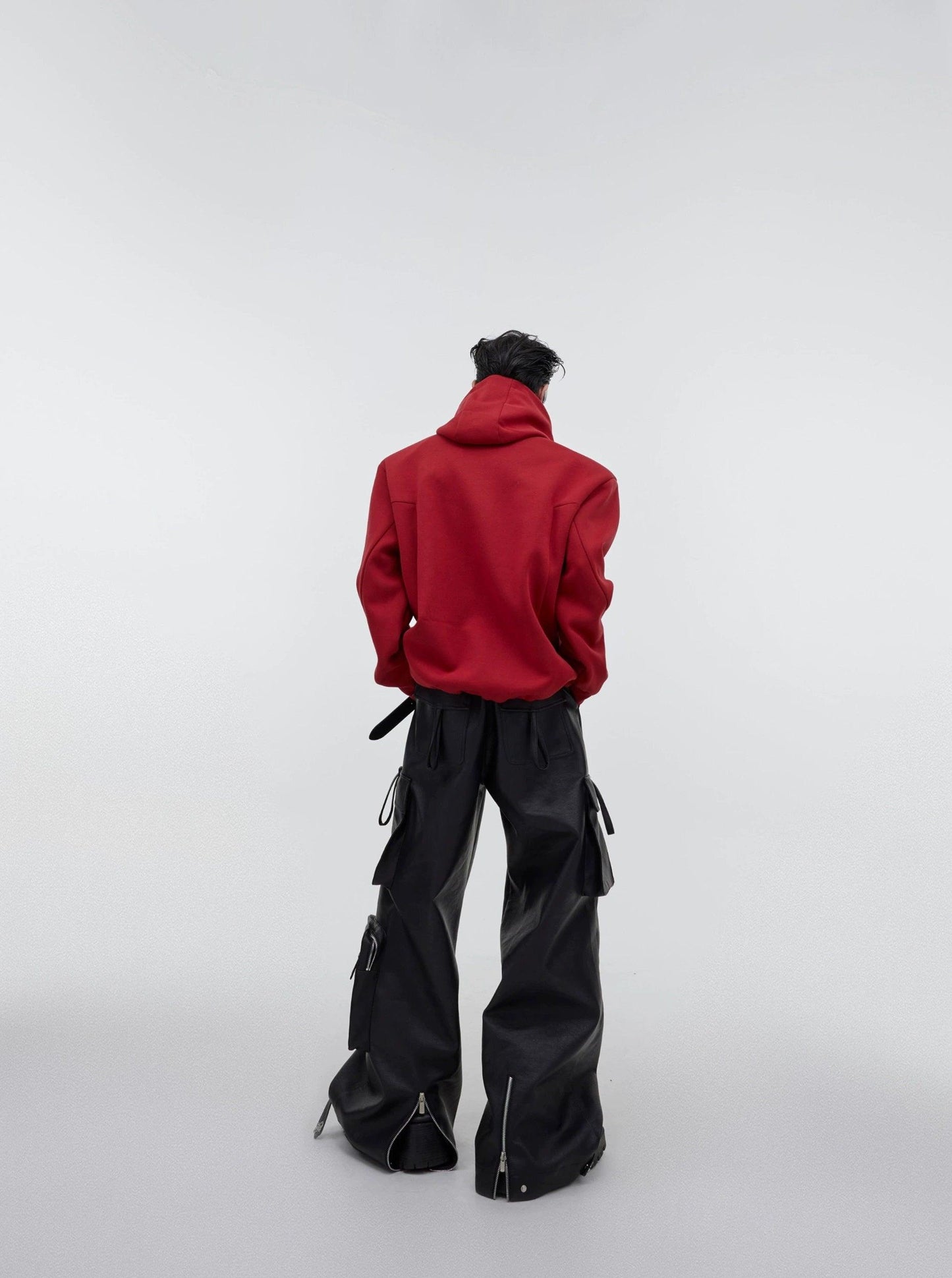 Oversize Shoulder-pad Hoodie WN2364