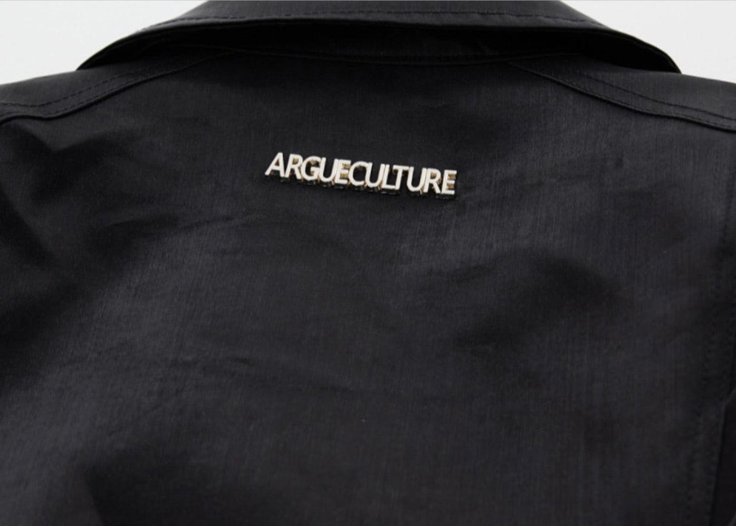 Oversize Shoulder-pads PU Leather Jacket WN2019