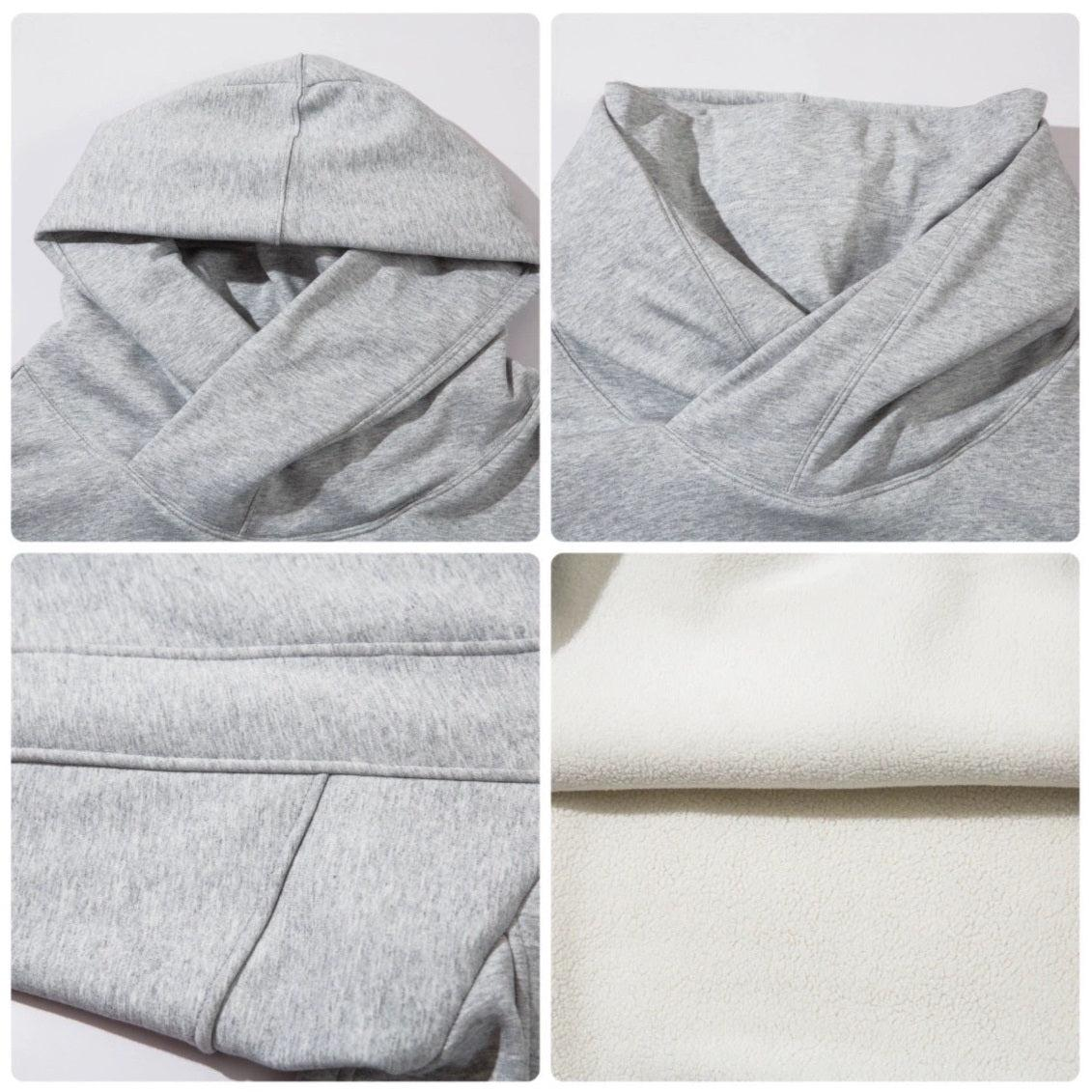 Oversize Volume Neck Hoodie WN2930