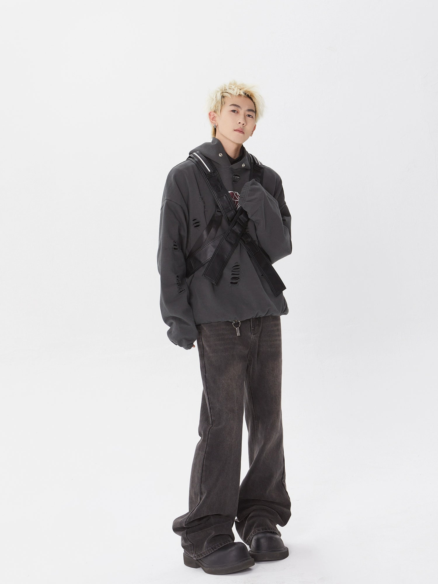 Wash Flare Denim Jeans WN4235