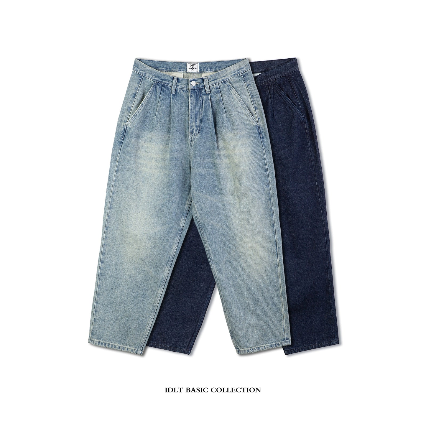 Wide-leg Denim Jeans WN4279