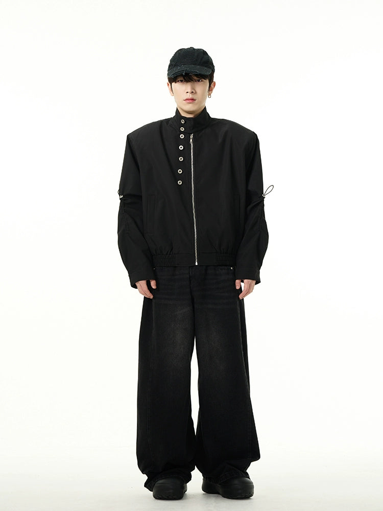 Wide-leg Straight Denim Jeans WN4451