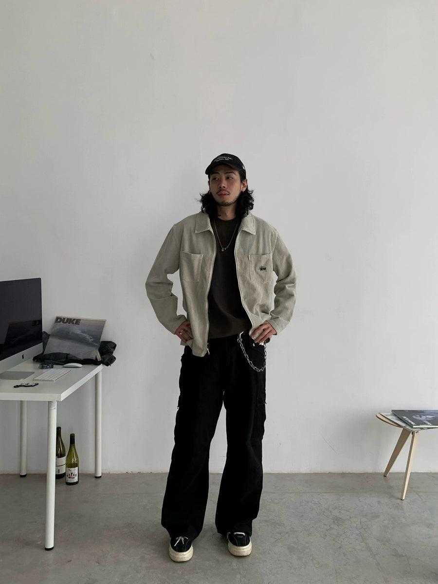 Loose Straight Cargo Pants WN4764