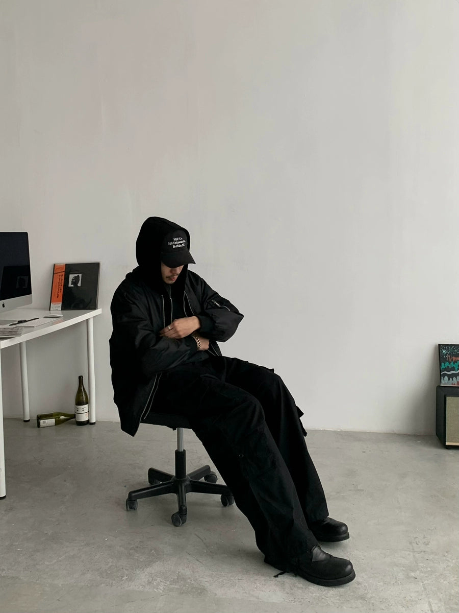 Loose Casual Cargo Pants WN4777