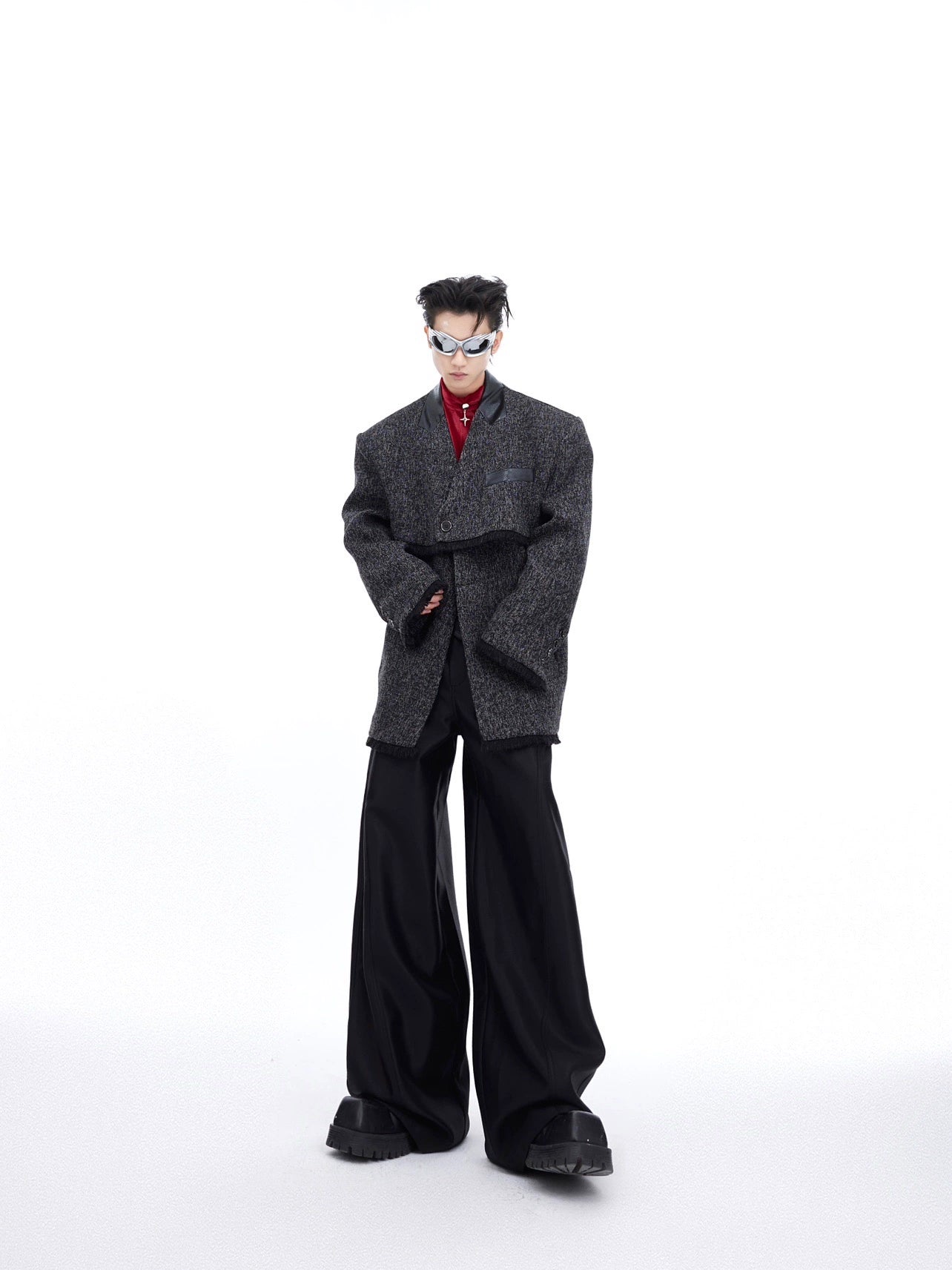 Double Layered Tailored Jacket WN4697