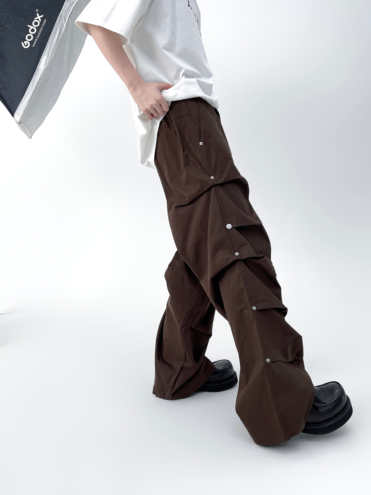 Rivet Design Casual Long Pants WN4924