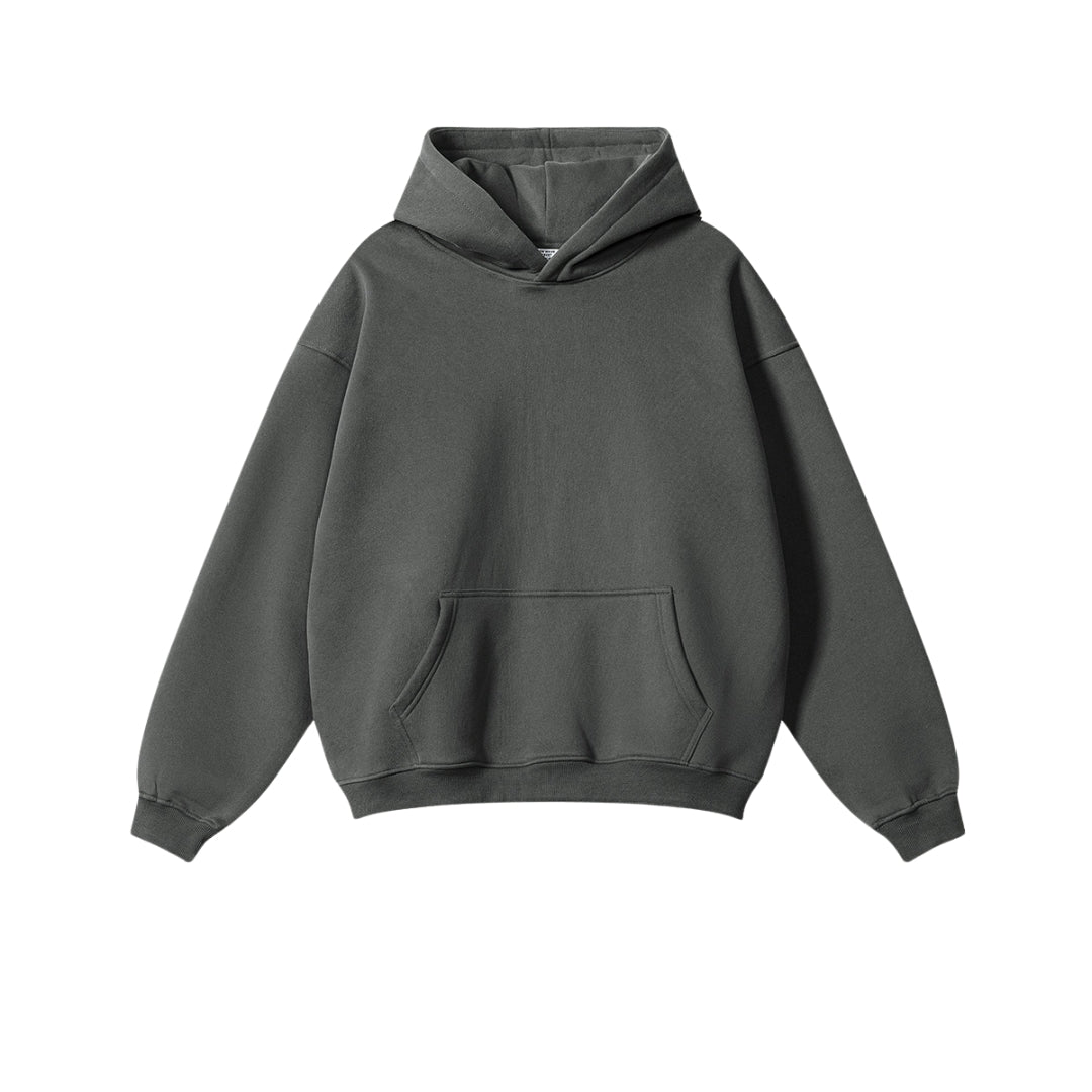 Fleece Lininng Oversize Hoodie & Fleece Linning Sweatpants Setup WN9931