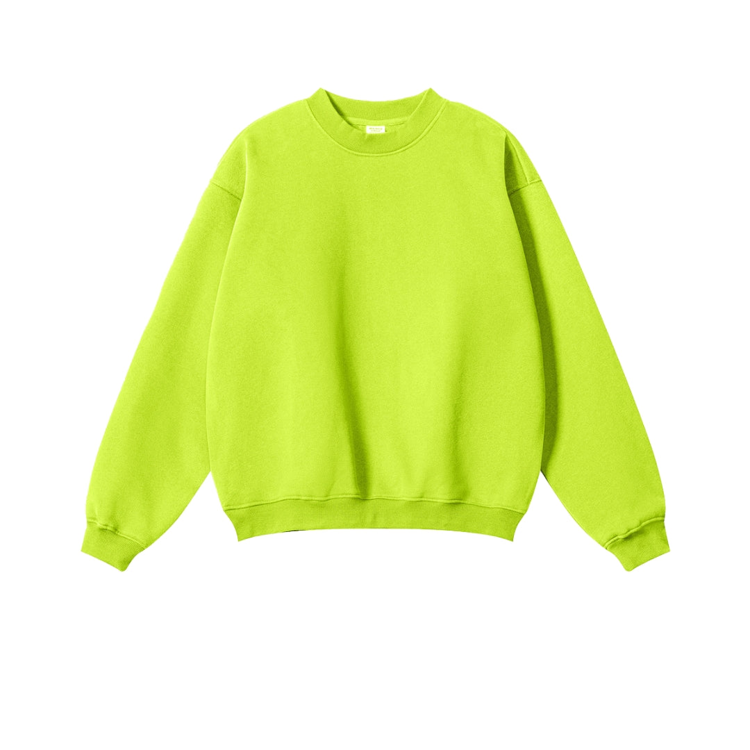 Fleece Lining Oversize Sweatshirt WN9928