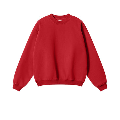 Fleece Lining Oversize Sweatshirt WN9928