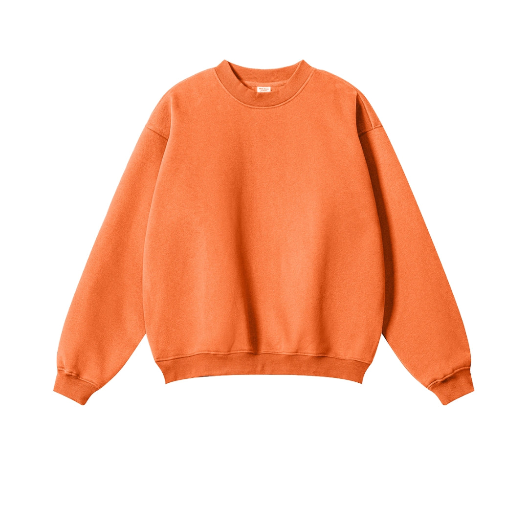 Fleece Lining Oversize Sweatshirt WN9928