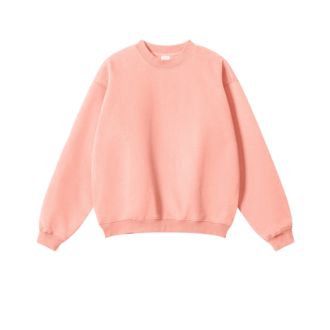 Fleece Lining Oversize Sweatshirt WN9928