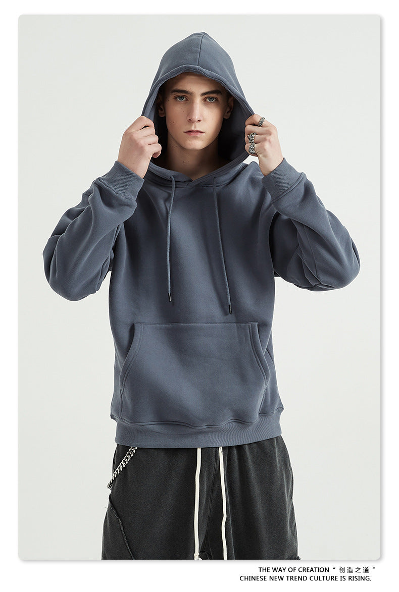 Fleece Lining Oversize Hoodie & Fleece Lining Sweatpants Setup WN9931