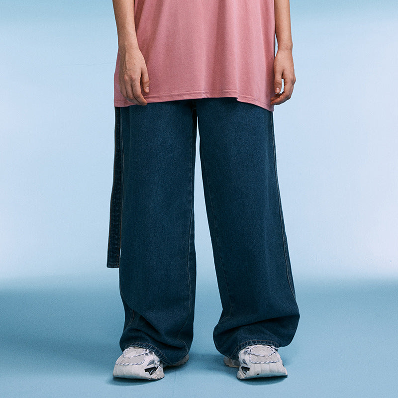 Wide Leg Denim Jeans WN12571