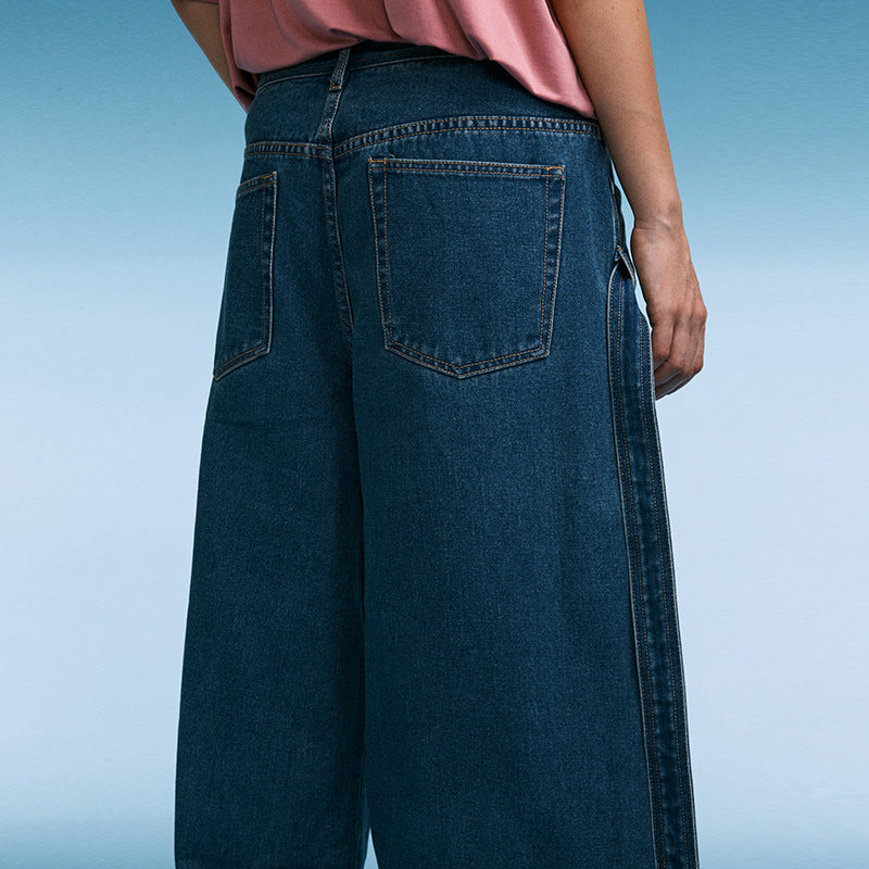 Wide Leg Denim Jeans WN12571