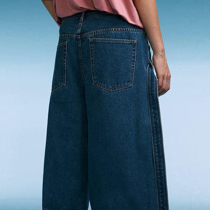 Wide Leg Denim Jeans WN12571