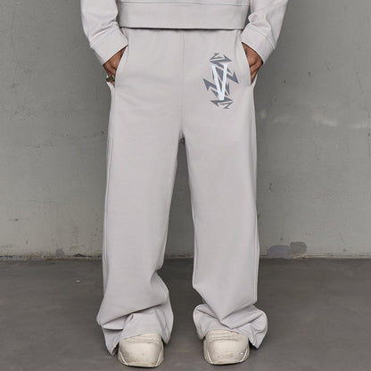 Half Zipper Oversize Hoodie & Sweatpants Setup WN21000
