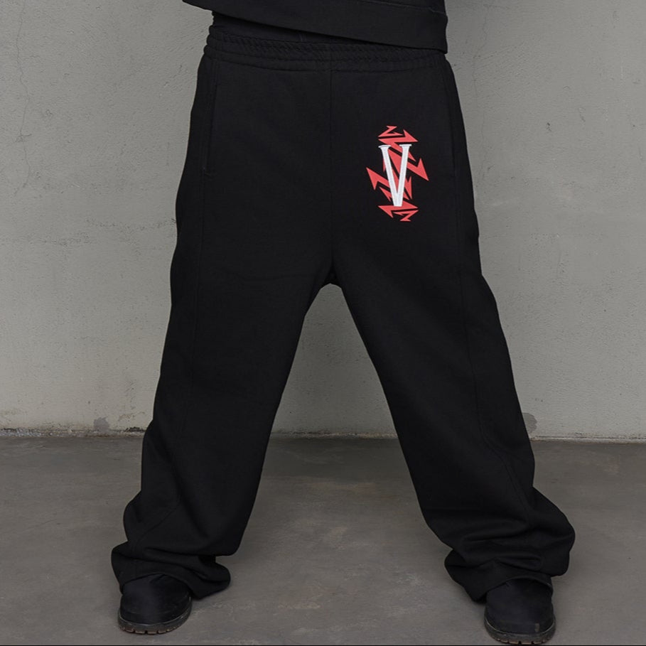 Half Zipper Oversize Hoodie & Sweatpants Setup WN21000