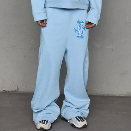 Half Zipper Oversize Hoodie & Sweatpants Setup WN21000