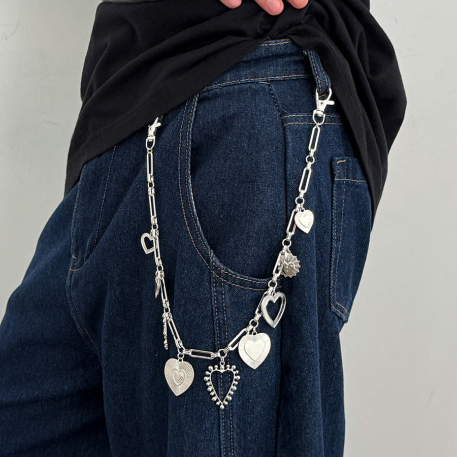 Heart Pendant Pants Chain WN21064