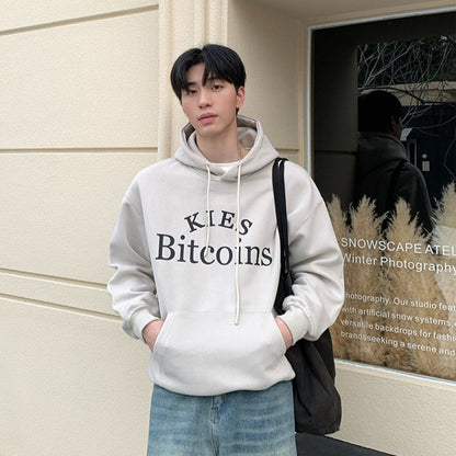 Graphic Letter Print Hoodie WN24943